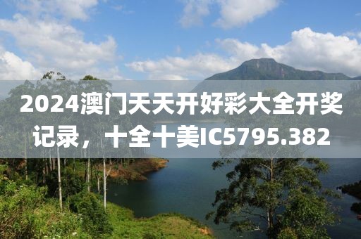 2024澳门天天开好彩大全开奖记录，十全十美IC5795.382