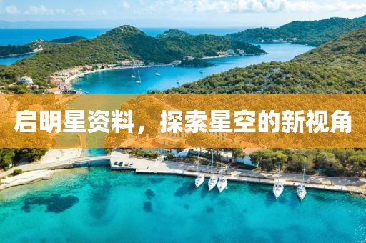 启明星资料，探索星空的新视角