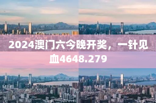 2024澳门六今晚开奖，一针见血4648.279