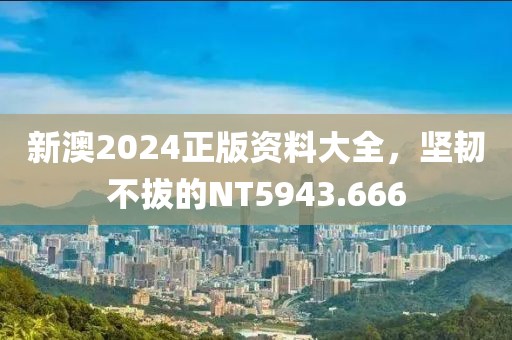 新澳2024正版资料大全，坚韧不拔的NT5943.666