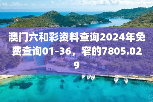 澳门六和彩资料查询2024年免费查询01-36，窄的7805.029