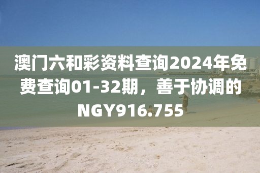 澳门六和彩资料查询2024年免费查询01-32期，善于协调的NGY916.755