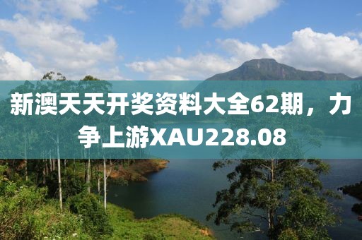 新澳天天开奖资料大全62期，力争上游XAU228.08