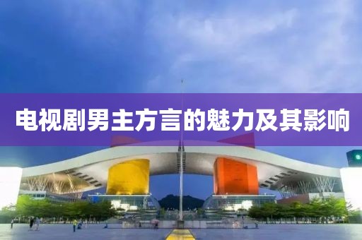 电视剧男主方言的魅力及其影响