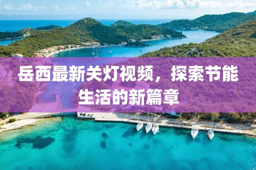 岳西最新关灯视频，探索节能生活的新篇章