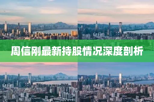 周信刚最新持股情况深度剖析