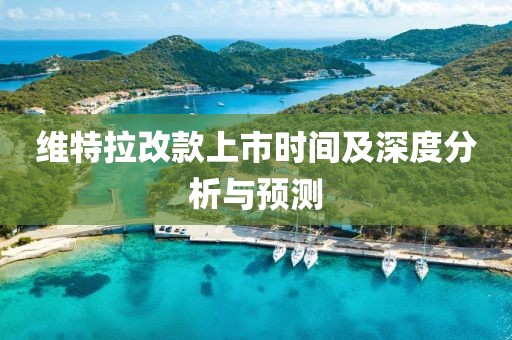 维特拉改款上市时间及深度分析与预测