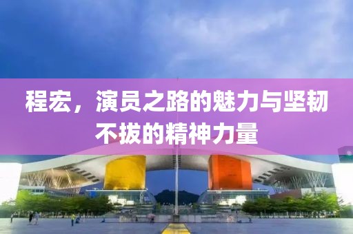 程宏，演员之路的魅力与坚韧不拔的精神力量