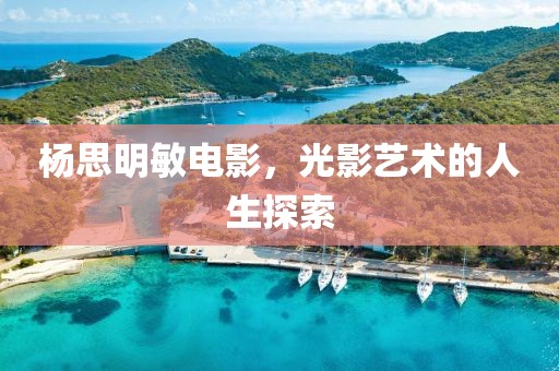 杨思明敏电影，光影艺术的人生探索