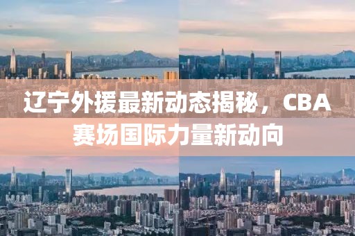 辽宁外援最新动态揭秘，CBA赛场国际力量新动向