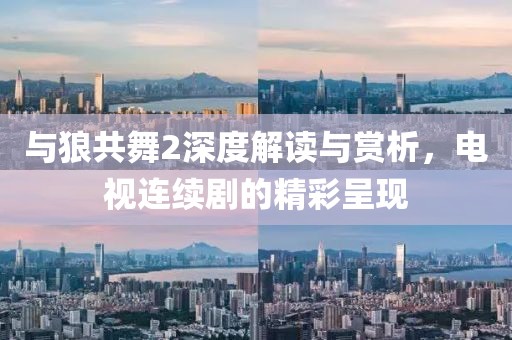与狼共舞2深度解读与赏析，电视连续剧的精彩呈现