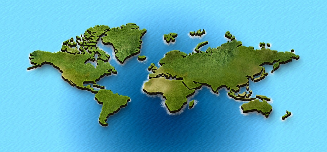 世界地图最新版，揭示全球地理新面貌的宝藏指南