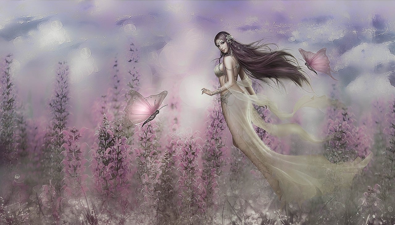 动漫女生可爱壁纸，魔法般的艺术，美化你的空间